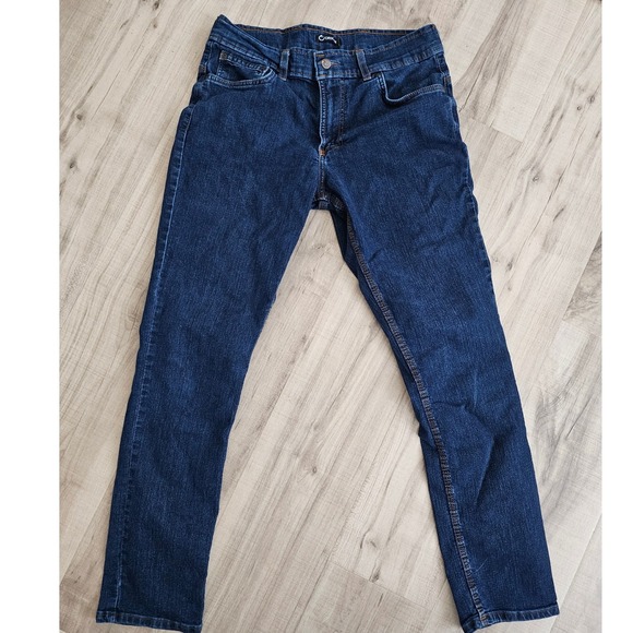 Origin Other - Origin USA Mens Dark Wash Blue Denim Jeans Made in USA Stretch Tapered 32x32